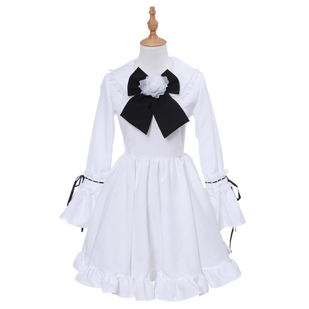 メイド系コスプレ 7点セット Amazon.co.jp: メイド服 コスプレ (7点セット/ミニ丈) (L) : ホビー